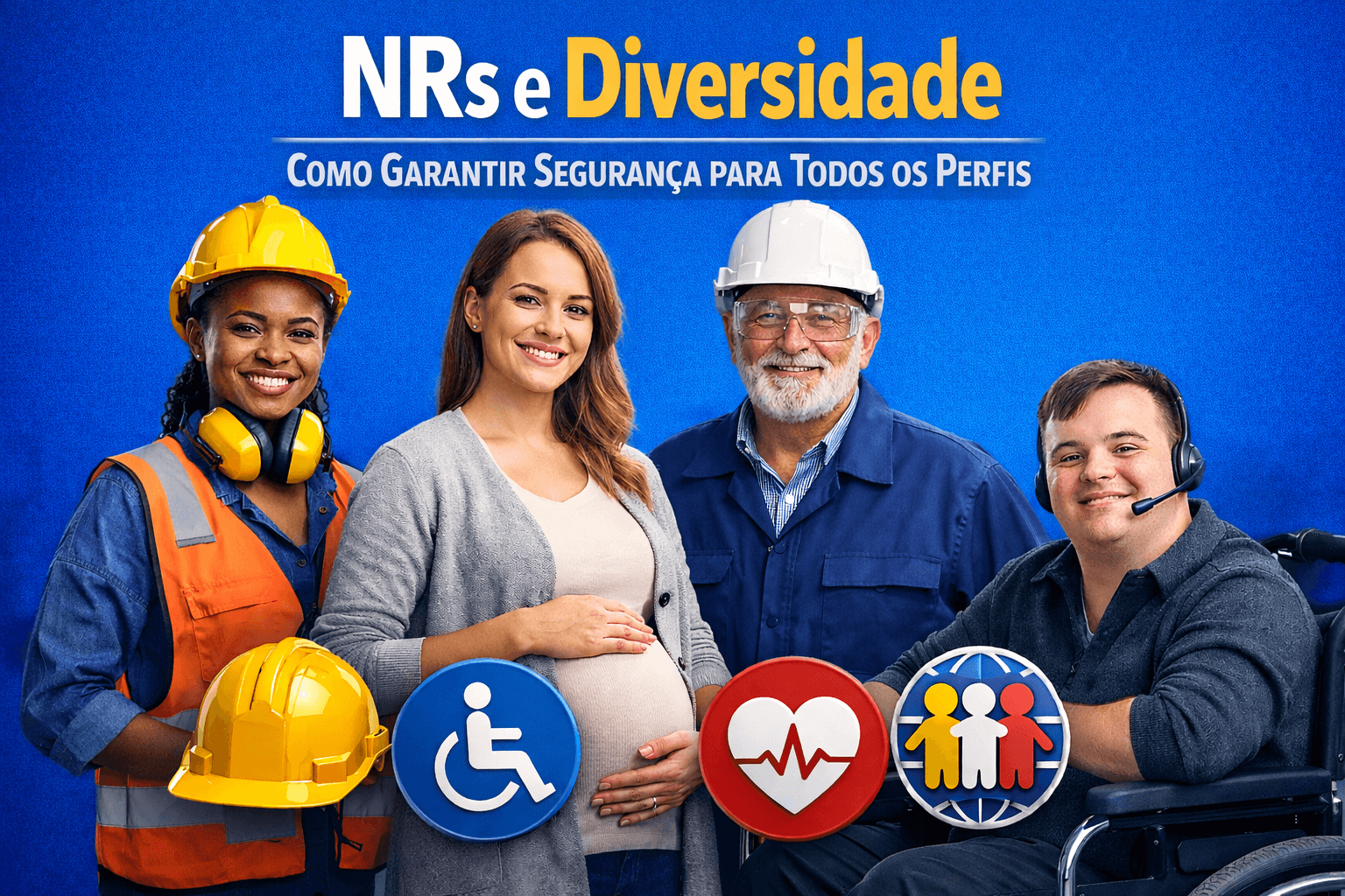 NRs e Diversidade: Como Garantir Segurança para Todos os Perfis