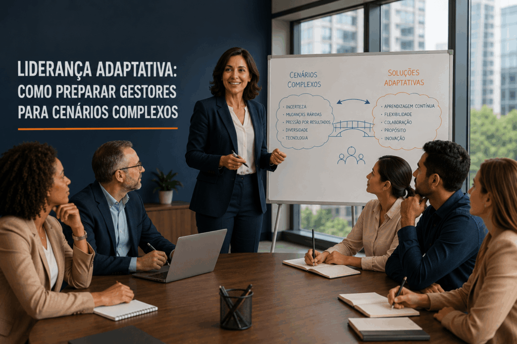 Liderança adaptativa: o que separa líderes que prosperam dos que apenas sobrevivem?